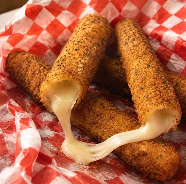 Mozzarella sticks.