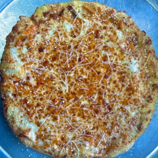 Detroit White Out Pizza.
