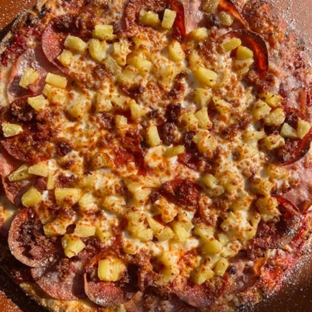 Detroit's Hawaiian Pizza.