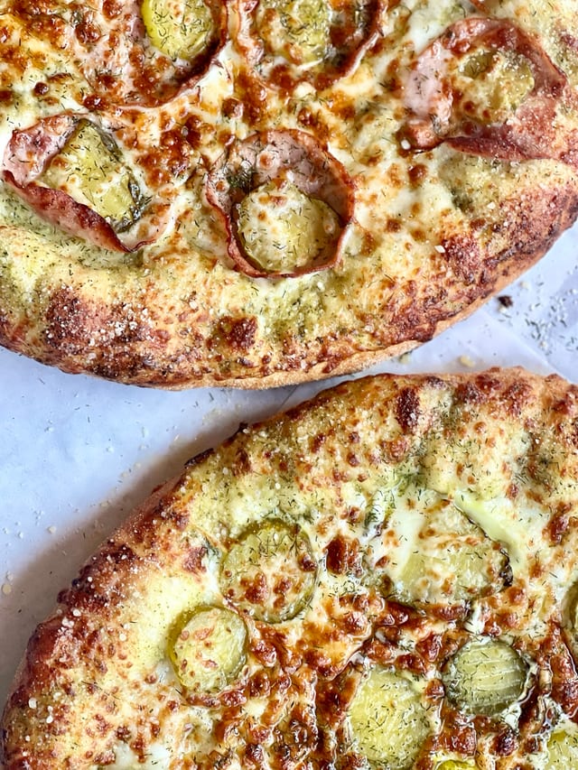 Its Kinda a Big Dill Pizza.